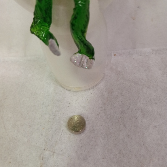 💕3/$30 Frosty Snowman Lighted Glass Ornament  Vintage Collectible - Picture 7 of 7